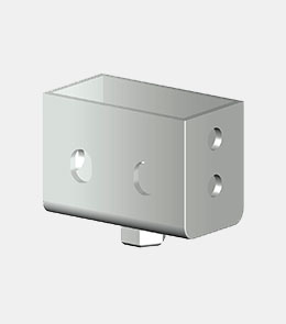 HILST Кронштейн для профиля 41*82